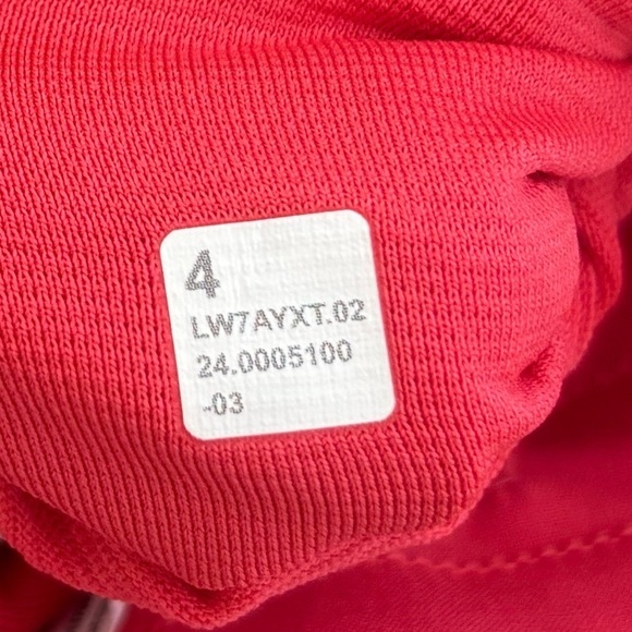 NWT Lululemon Hotty Hot High Rise Shorts 4" In Glaze Pink Size 4 - Picture 5 of 6